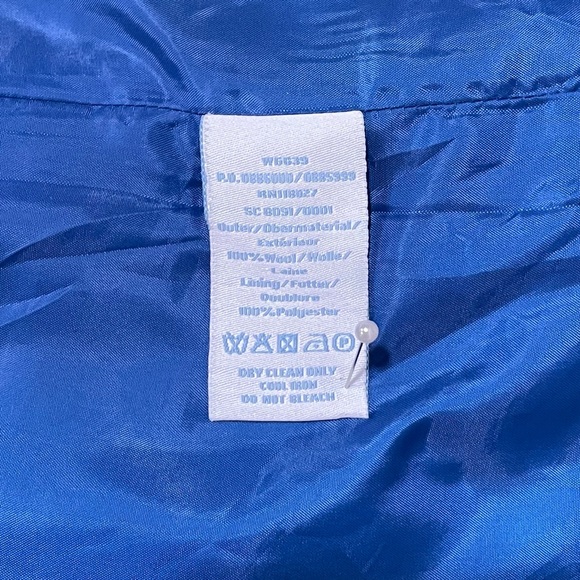 Boden Tweed Plaid Wool Kilt Style Pencil Skirt Retro Buckle School - Picture 5 of 5